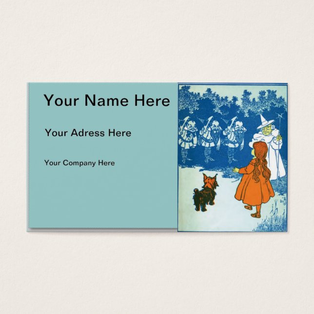 Guiden Oz Visitkort (Framsidan)