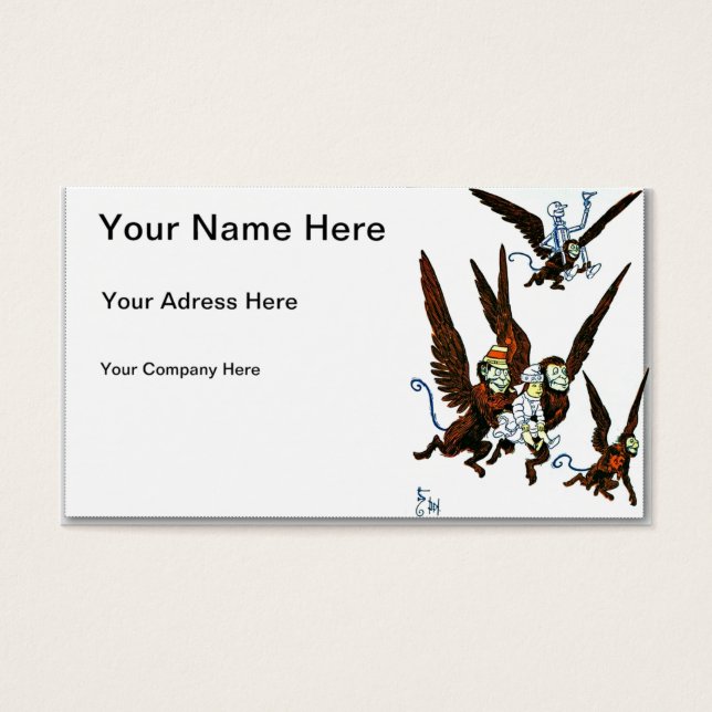 Guiden Oz Visitkort (Framsidan)