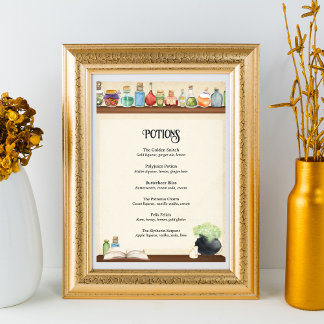 Guiden Poster menykort för Party-sockeln