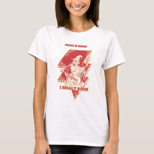 Guiden spelar gitarr t shirt