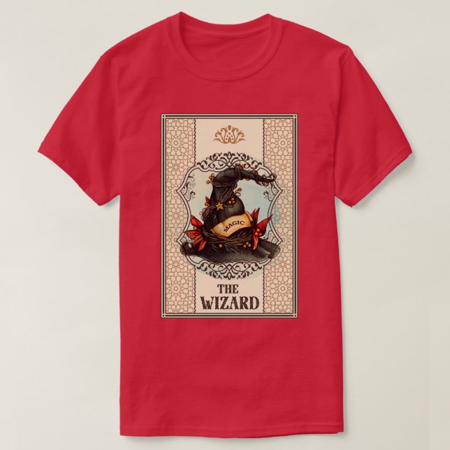 Guiden Tarot Card T Shirt (Design framsida)