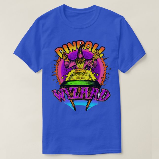 Guiden vintage Pinball T Shirt (Design framsida)