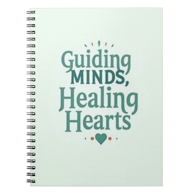 Guiding Minds, Healing Hearts – School Counselor Anteckningsbok (Framsidan)