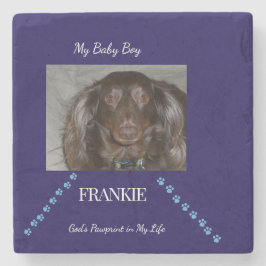 Guiding Pawprint Path Keepsake Stenunderlägg