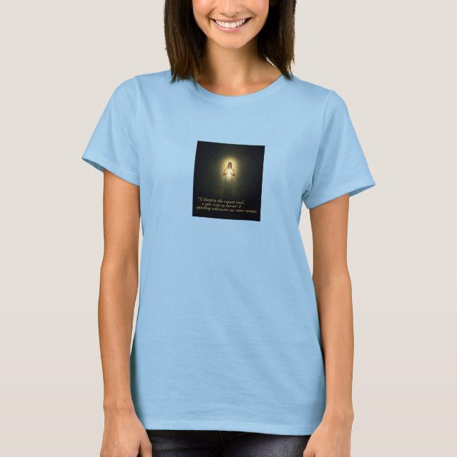 "Guiding the Darkness"  T Shirt (Framsida)