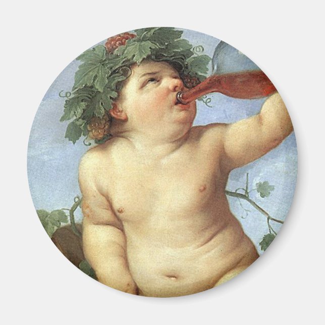 Guido Reni - Bacchus Magnet (Framsidan)