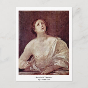 Guido Renis självmord i Lucretia Vykort