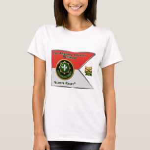 Guidon för den andra beväpnade kavalleriregimen t shirt
