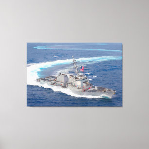 GUIED-MISSILE FÖRSTÖRARE - DDG-110 32 x 48 Canvastryck