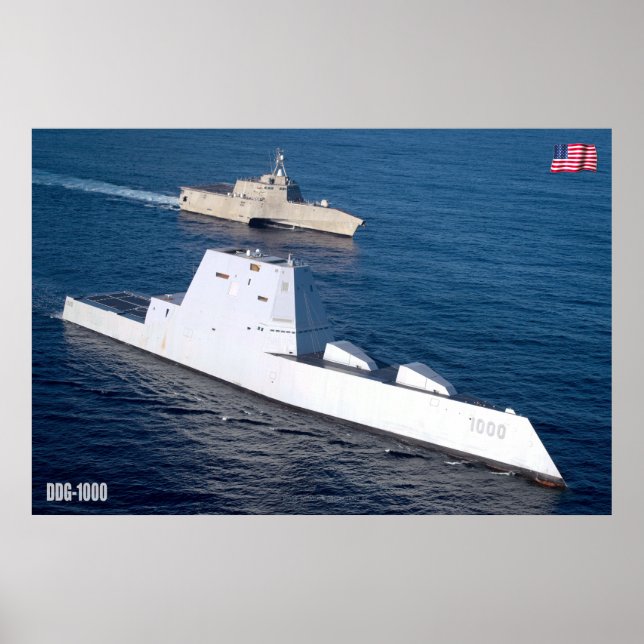 GUIED-MISSILE FÖRSTÖRARE - GD 1000 POSTER (Framsidan)
