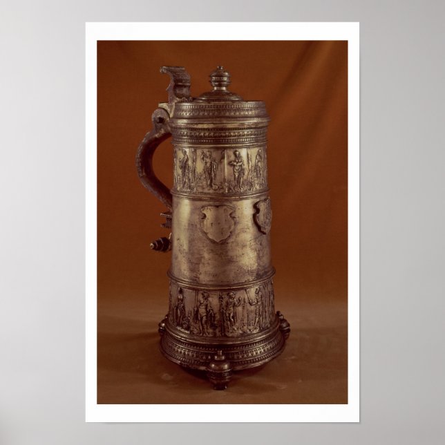 Guild-tankard, silvret, 1564 poster (Framsidan)