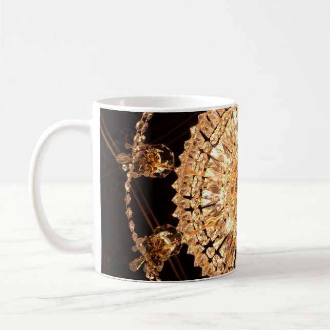 Guildhall Elegance: Antique Chandelier View Kaffemugg (Vänster)