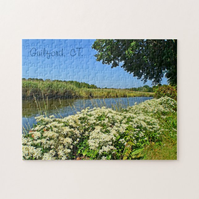 Guilford,CT Puzzle Pussel (Horisontell)