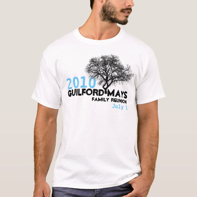 Guilford-Maj familjmöte Tee Shirt (Framsida)