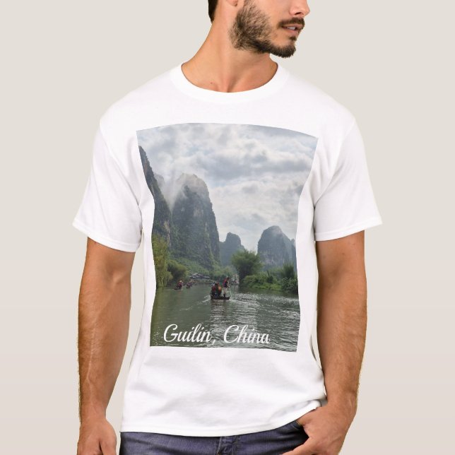 Guilin, Kina  T Shirt (Framsida)