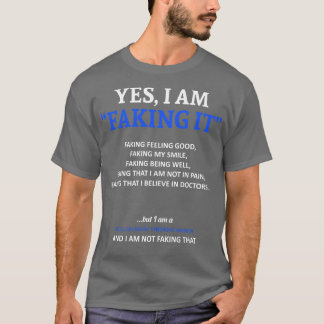 Guillain Barre Syndrome Awareness Jag håller på at T Shirt