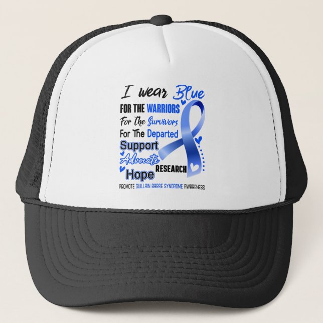 Guillain Barre Syndrome Awareness Month Ribbon Gif Keps (Framsida)