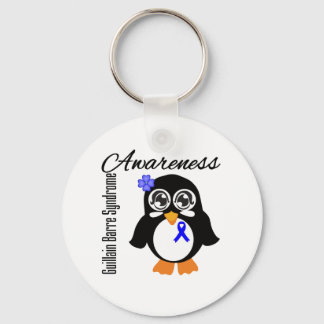 Guillain Barre Syndrome Awareness Penguin Nyckelring