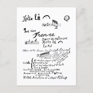 Guillaume Apollinaire, Venu de Dieuze Vykort
