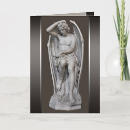 Guillaume Geefs Lucifer CC0284 Greeting Card Kort