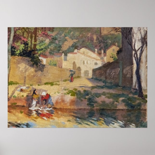 Guillaumin - Beaux-Arts de Carcassonne Les Lavandi Poster (Framsidan)