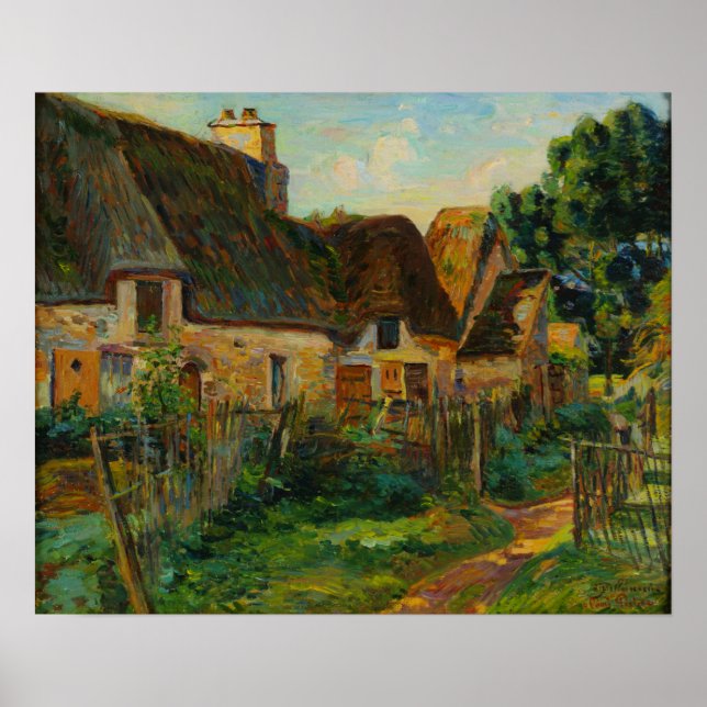 Guillaumin - byn på Frankrikeön Poster (Framsidan)