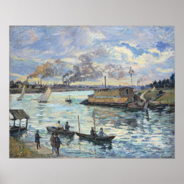 Guillaumin - Flodscen Poster (Framsidan)