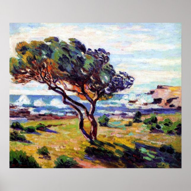 Guillaumin - Vind Gusts Le Brusc 1911 Poster (Framsidan)