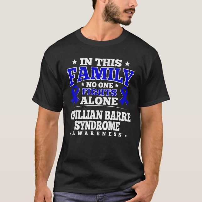 Guillian Barre Syndrome Awareness T Shirt (Framsida)