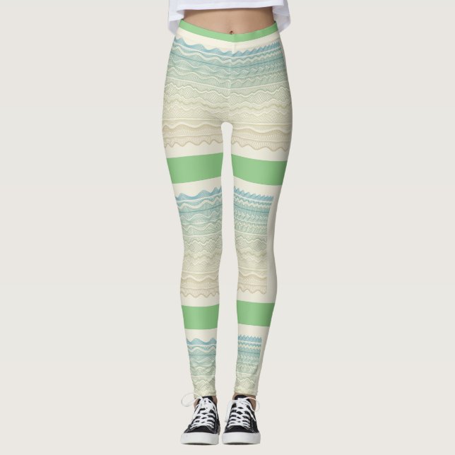 Guilloche Leggings (Framsida)