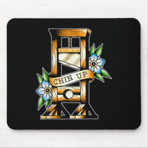 Guillotine Traditional Tattoo Funny Chin Up Sarcas Musmatta