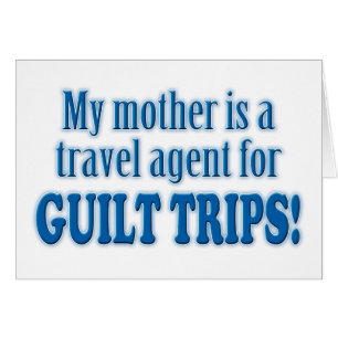 Guilt Resor Hälsningskort