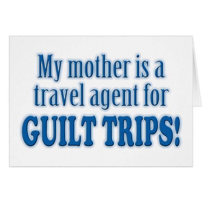 Guilt Resor Hälsningskort (Framsidan Horizontal)