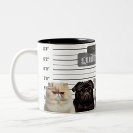 Guilty as Fluff – The Usual Suspects Mug Design Två-Tonad Mugg