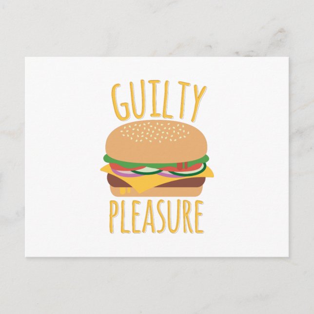 Guilty Pleasure Vykort (Framsida)