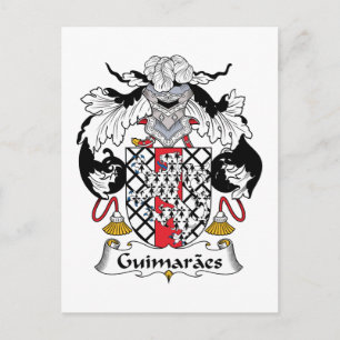 Guimaraes Family Crest Vykort