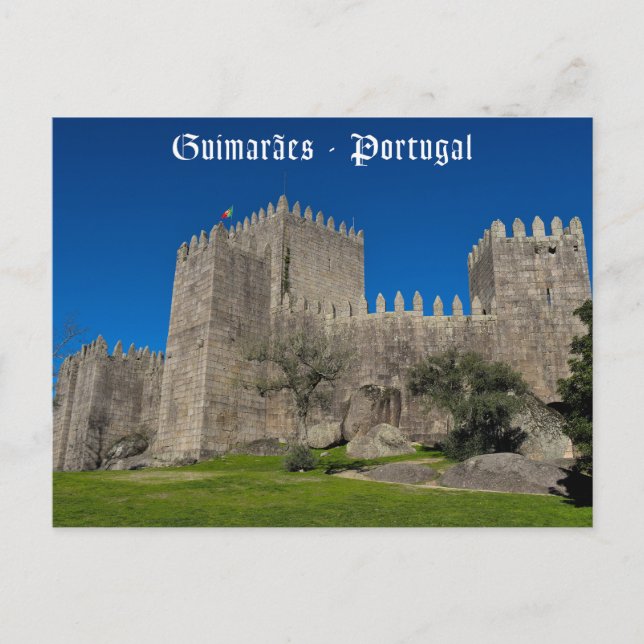 Guimaraes slott vykort (Framsida)