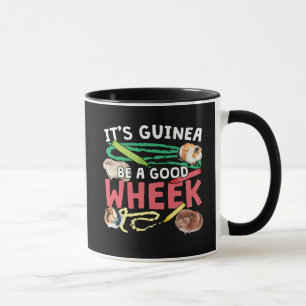 Guinea BE a Bra Wheek-Guinea Gris Pun Mugg