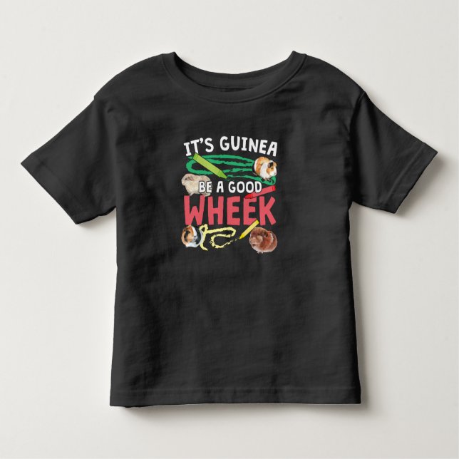 Guinea BE a Bra Wheek-Guinea Gris Pun T Shirt (Framsida)