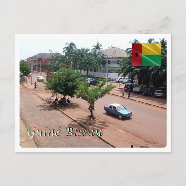 Guinea-Bissau - Bissau - City Centre - Vykort (Framsida)