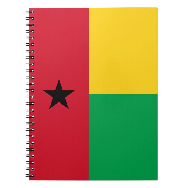 Guinea-Bissau flagga Anteckningsbok (Framsidan)