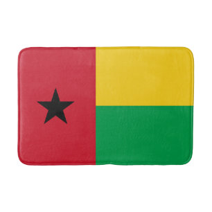 Guinea Bissau flagga Badrumsmatta