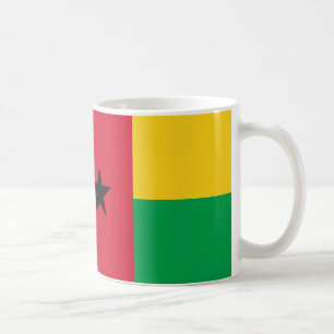 Guinea-Bissau Flagga Ceramic Mugg