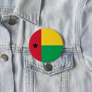 Guinea-Bissau flagga Knapp