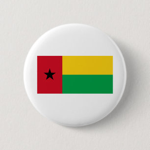 Guinea Bissau Flagga Knapp