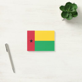 Guinea-Bissau flagga Post-it Block
