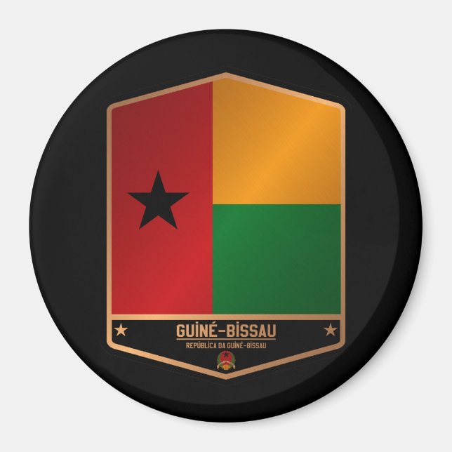 Guinea-Bissau Magnet (Framsidan)