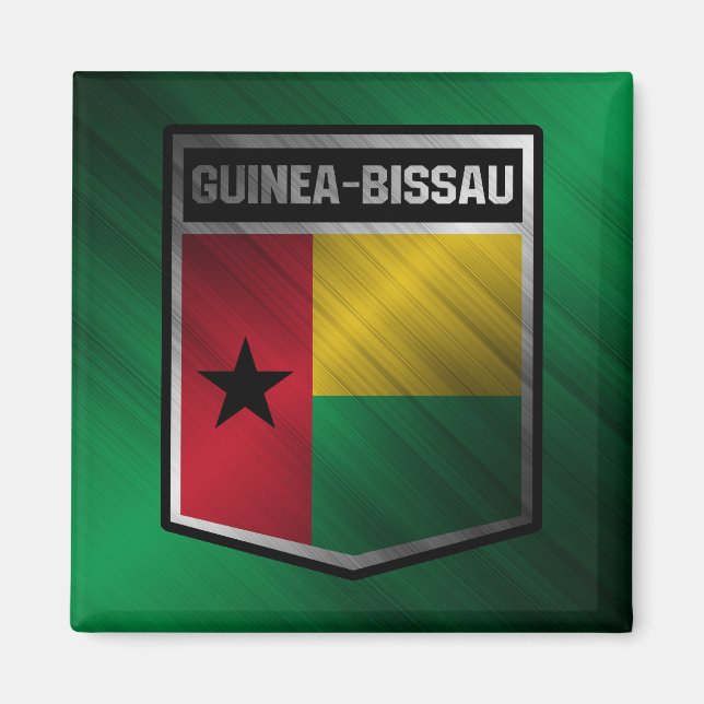 Guinea-Bissau Magnet (Framsidan)