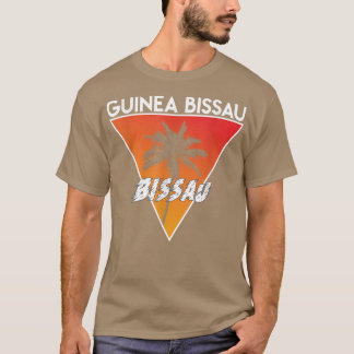 Guinea Bissau med Sunny Färg T Shirt