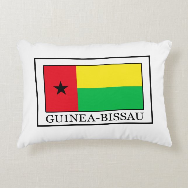 Guinea-Bissau Prydnadskudde (Framsidan)